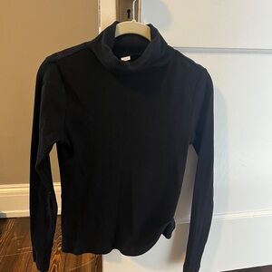 Old Navy Black Ribbed Turtleneck